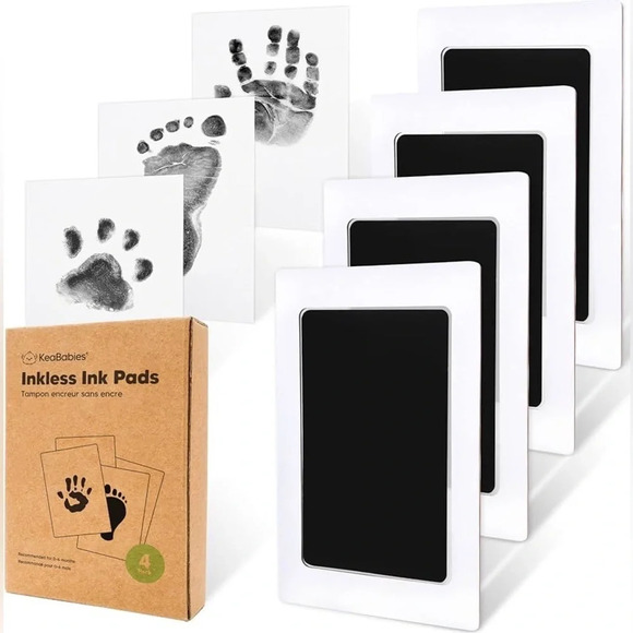 NIB 4 Inkless Hand or Footprint Kit - Picture 1 of 9